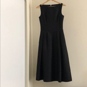 Classic Black fit and flare Dress